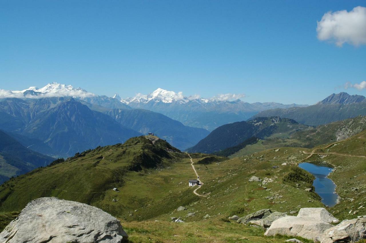 Mischabelblick Lägenhet Fiesch Exteriör bild