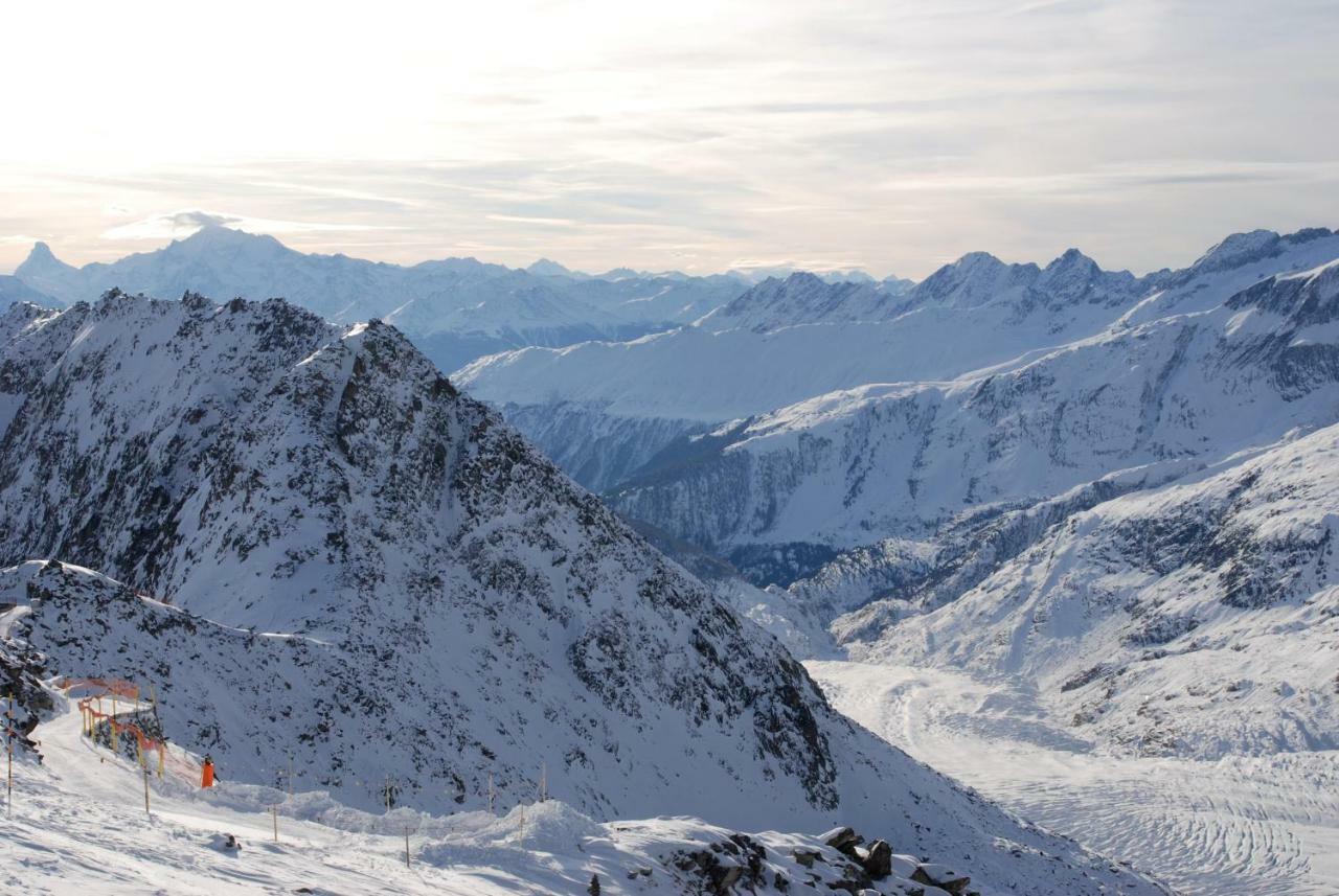 Mischabelblick Lägenhet Fiesch Exteriör bild