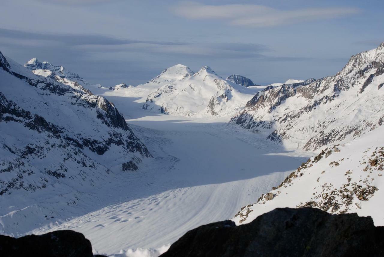 Mischabelblick Lägenhet Fiesch Exteriör bild
