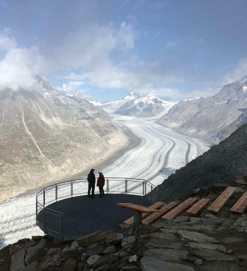 Mischabelblick Lägenhet Fiesch Exteriör bild